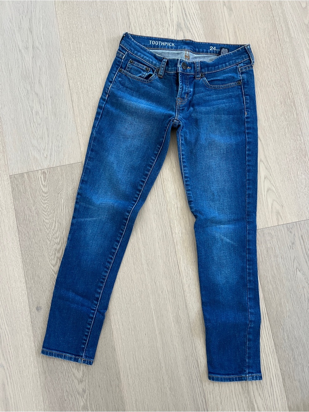 Vintage J.Crew Low-Rise Skinny Jeans